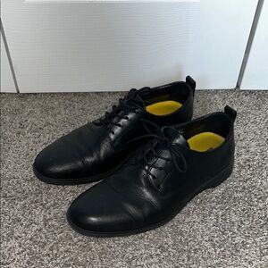 Black Leather amberjack Men’s Shoes